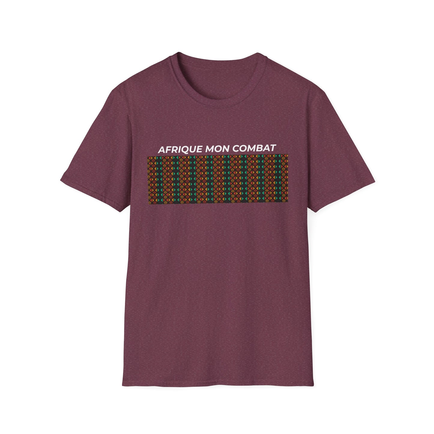 Colorful Geometric Unisex T-Shirt - Softstyle Casual Tee for Everyday Wear