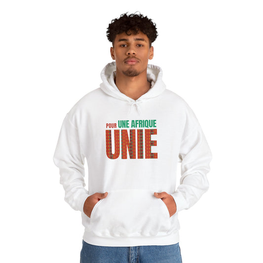 Hoodie "POUR UNE AFRIQUE UNIE" – Porte ta fierté. Inspire l’unité.
