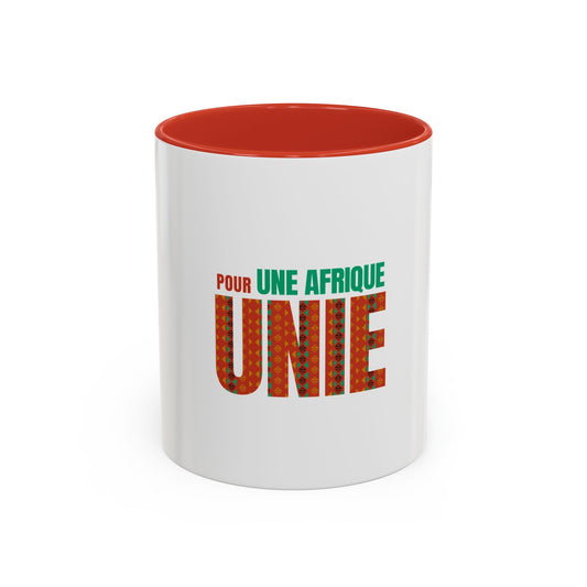 Tasse "POUR UNE AFRIQUE UNIE" – Réchauffe ton cœur avec un message fort